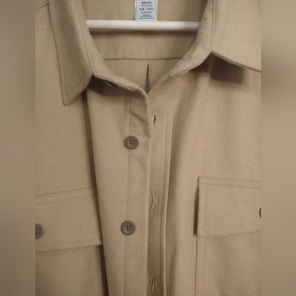 L.L. Bean Khaki Outdoor Shirt XXL - Picture 6 of 11